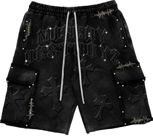 Misery Destroyz Drawstring Sweatshort