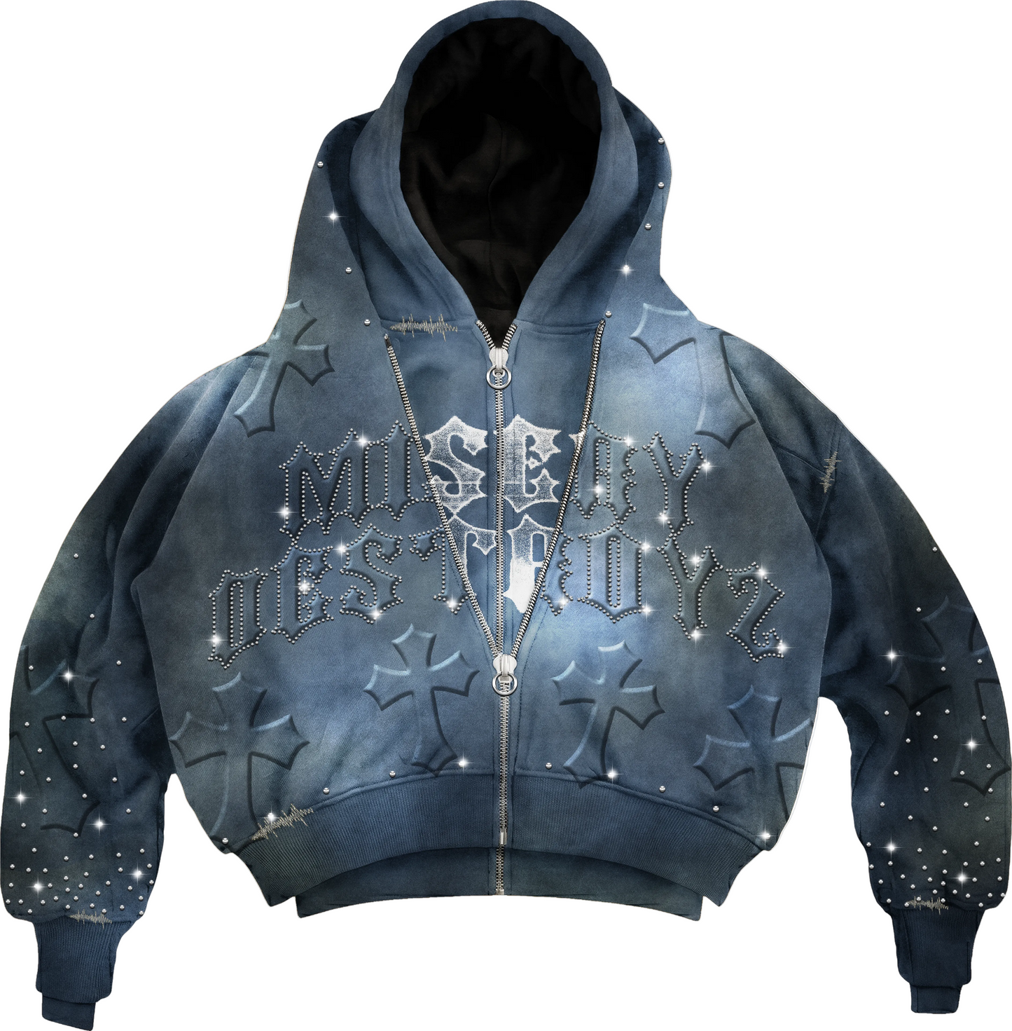 Misery Destroyz double Hoodie Zip-Up